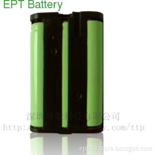 3.6V 650MAH rechargeable Ni-MH battery